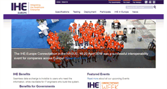 Desktop Screenshot of ihe-europe.net